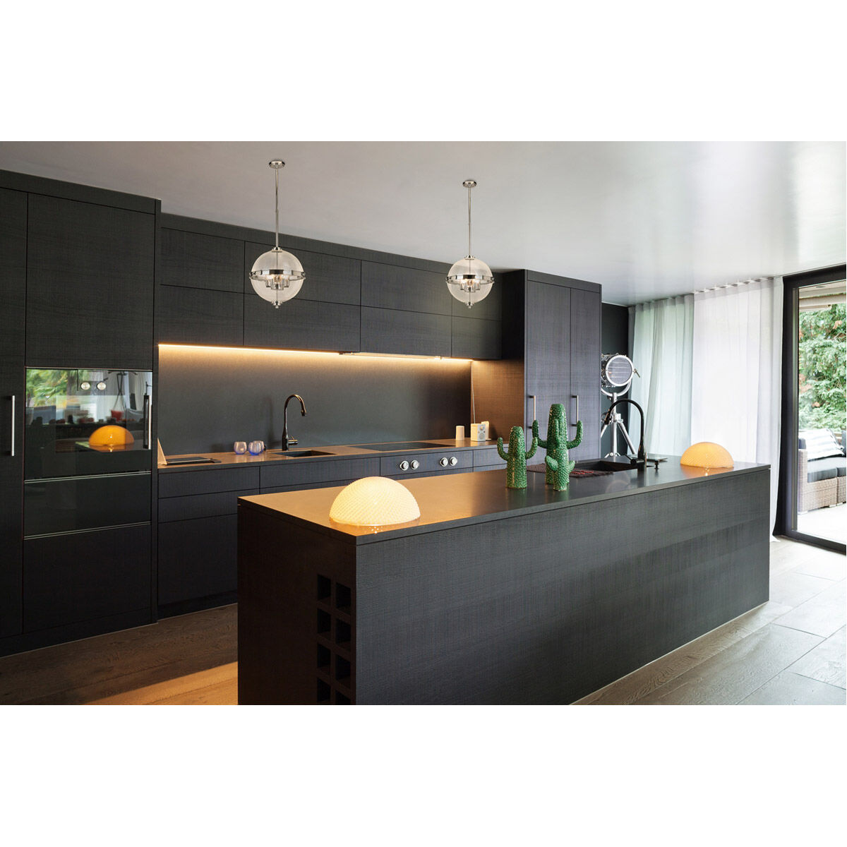 Cecilia 6 Light 17 inch Chrome Pendant Ceiling Light